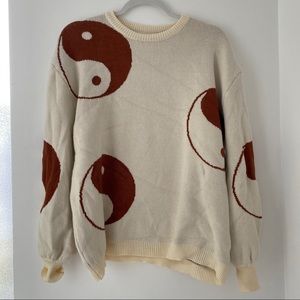 NEVER WORN. YIN YANG SWEATER